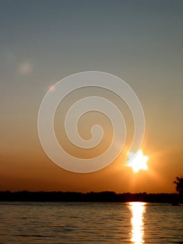 Sunset at Reed's Lake Ã¢â¬â 1